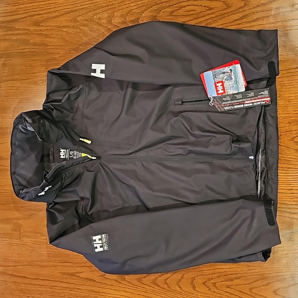Mens Large Helly Hansen jacket with hood